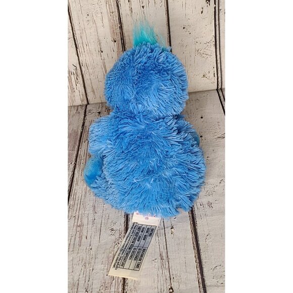 7" Warmies Juniors Blue Dinosaur Plush Toy Hugging Arms Microwavable Weighted - Picture 2 of 3